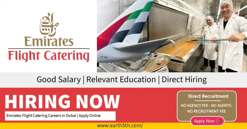 Emirates Flight Catering Careers in Dubai | Apply Online