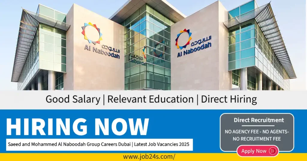 Saeed and Mohammed Al Naboodah Group Careers Dubai