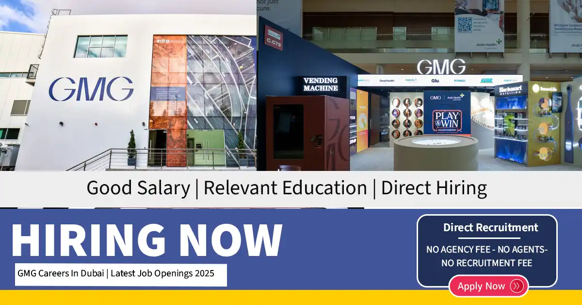 GMG Careers In Dubai