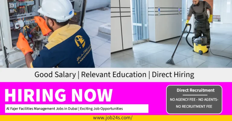 Al Fajer Facilities Management Jobs in Dubai | Exciting Job Opportunities