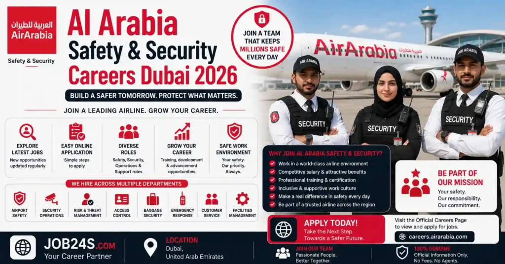 Al Arabia Safety & Security Careers Dubai 2026 1200x628