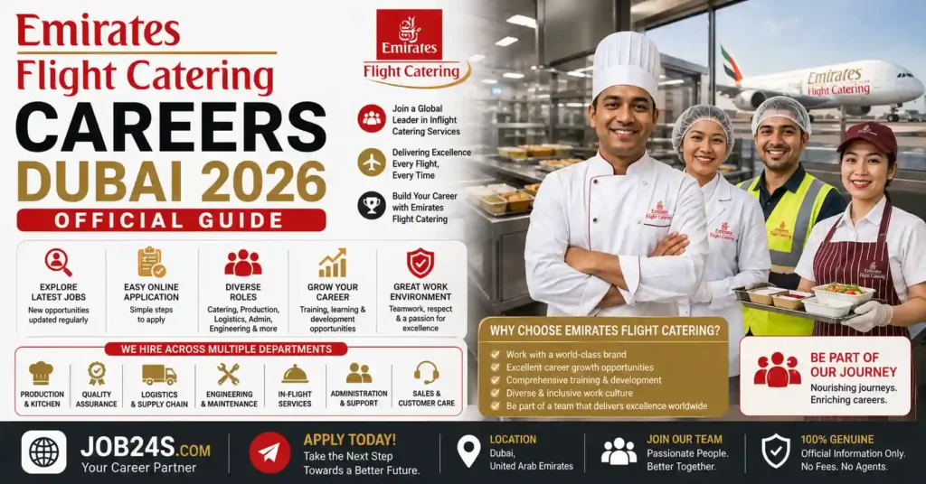 Emirates Flight Catering Careers Dubai 2026: Official Guide