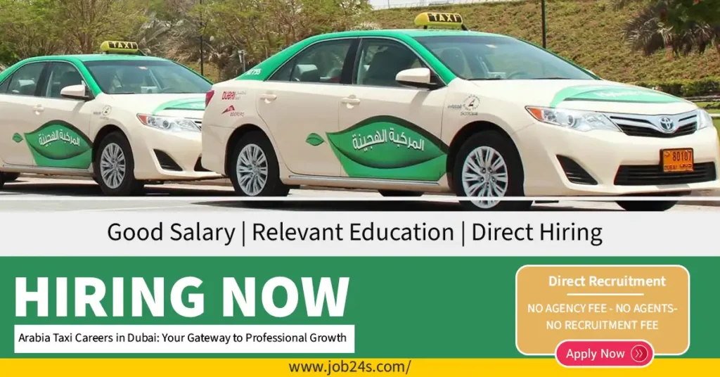 Arabia Taxi Careers in Dubai: Your Gateway to Professional Growth