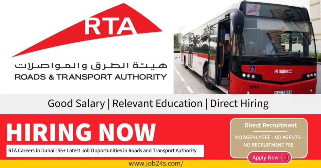 RTA Careers in Dubai