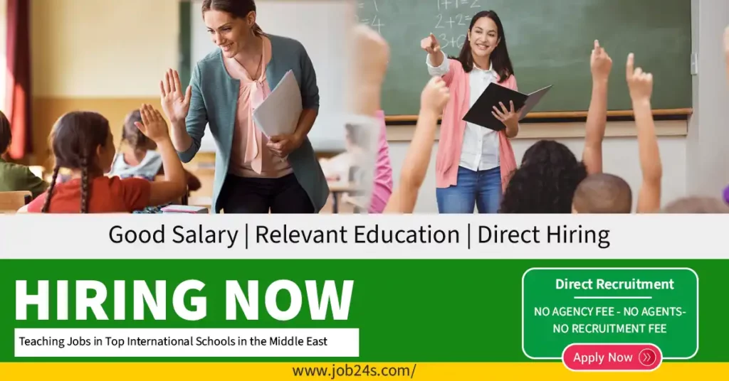 Teaching Jobs in Top International Schools in the Middle East