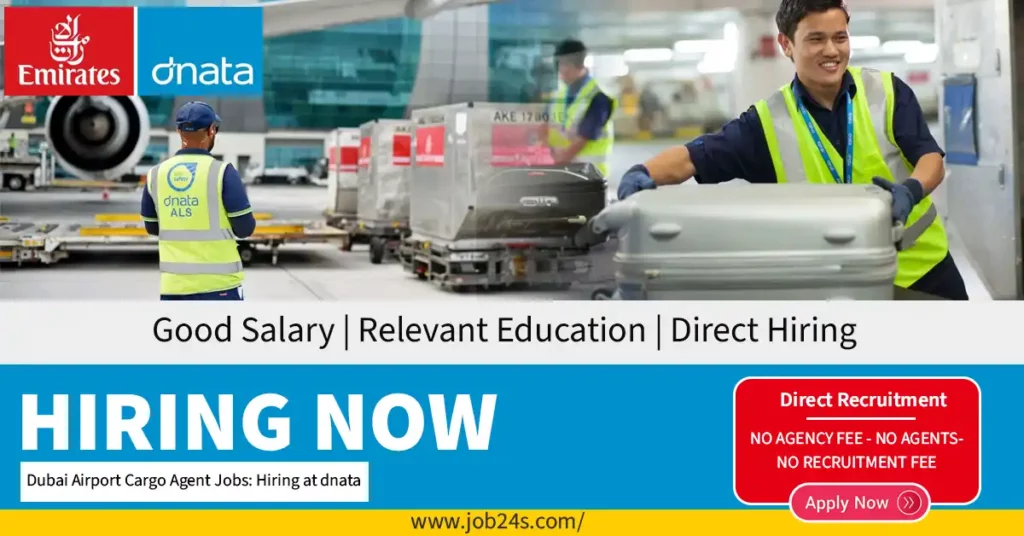 Dubai Airport Cargo Agent Jobs: Hiring at dnata