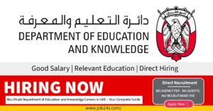 Abu Dhabi Department of Education and Knowledge Careers