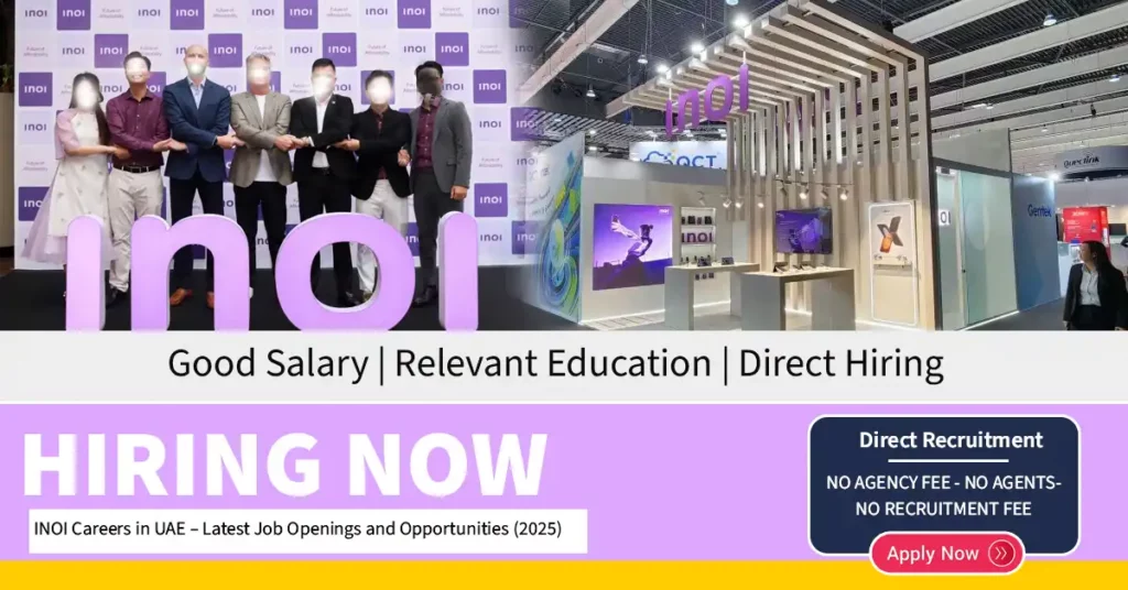 INOI Careers in UAE