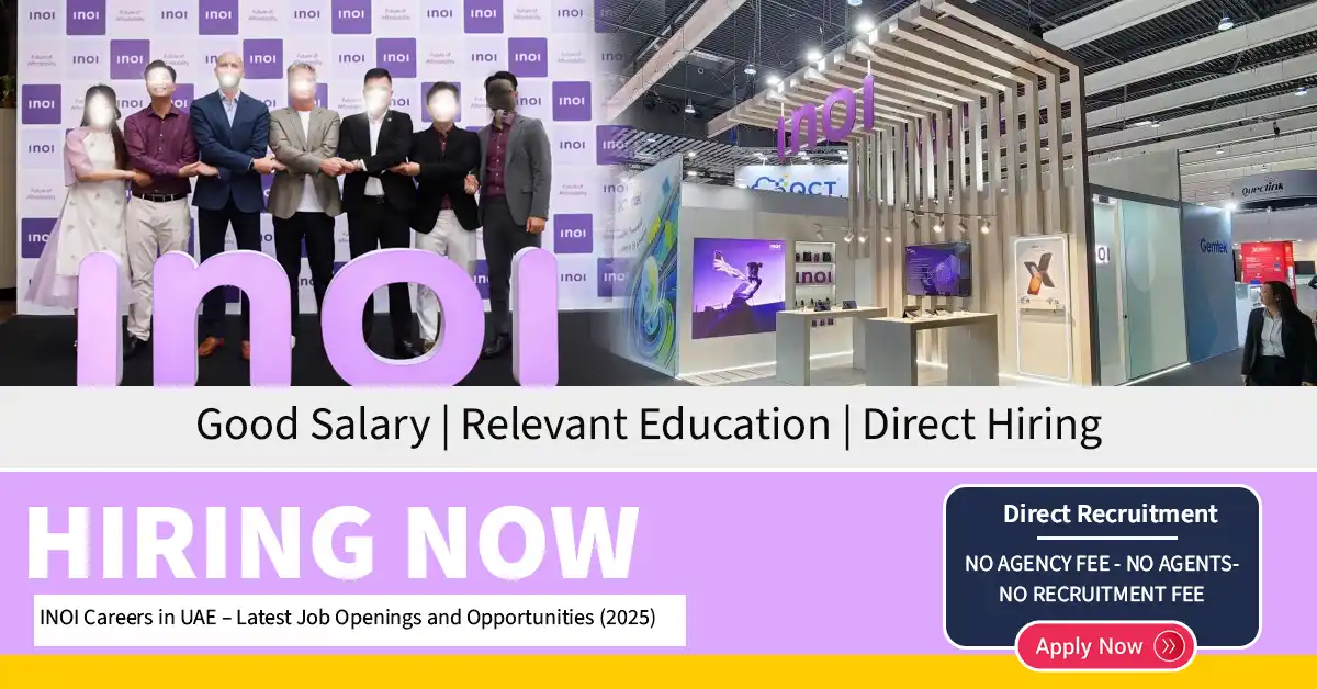 INOI Careers in UAE