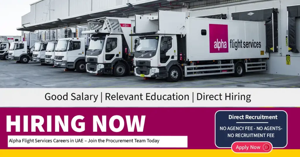Alpha Flight Services Careers in UAE – Join the Procurement Team Today