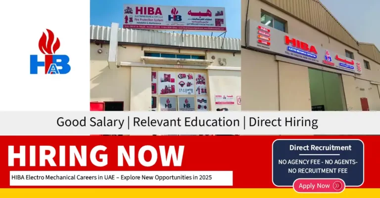 HIBA Electro Mechanical Careers in UAE