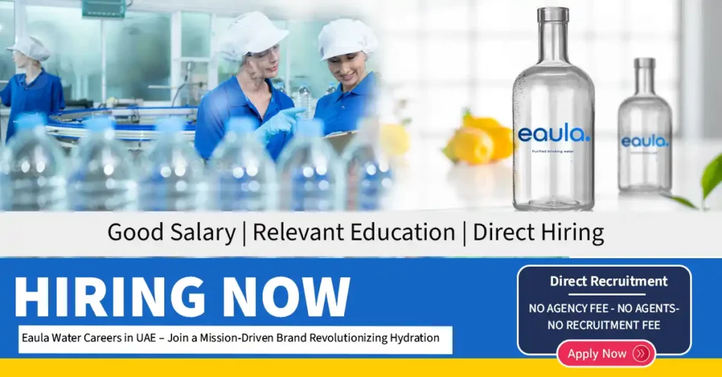 Eaula Water Careers in UAE – Join a Mission-Driven Brand Revolutionizing Hydration