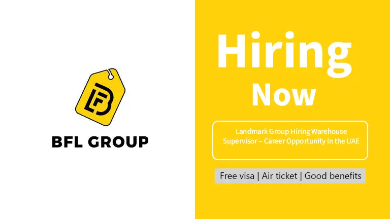 Warehouse Helper Job in Dubai – BFL Group Careers 2026