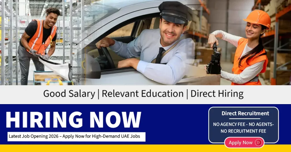 Latest Job Opening 2026 – Apply Now for High-Demand UAE Jobs