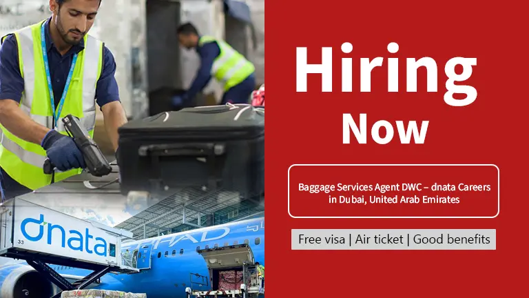 Baggage Services Agent DWC – dnata Careers in Dubai, United Arab Emirates