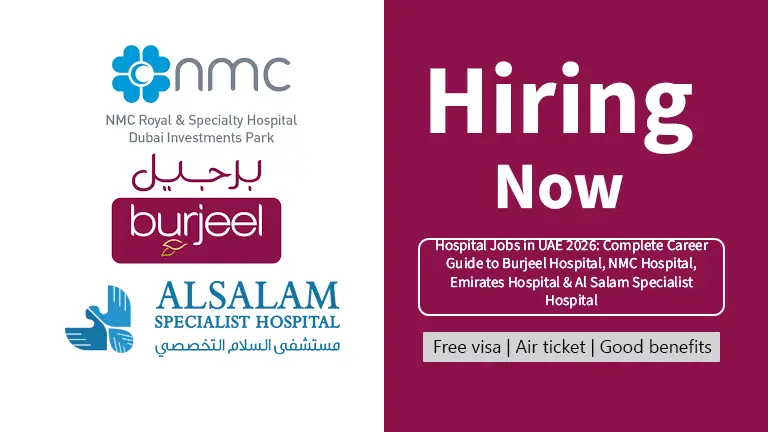 Hospital Jobs in UAE 2026