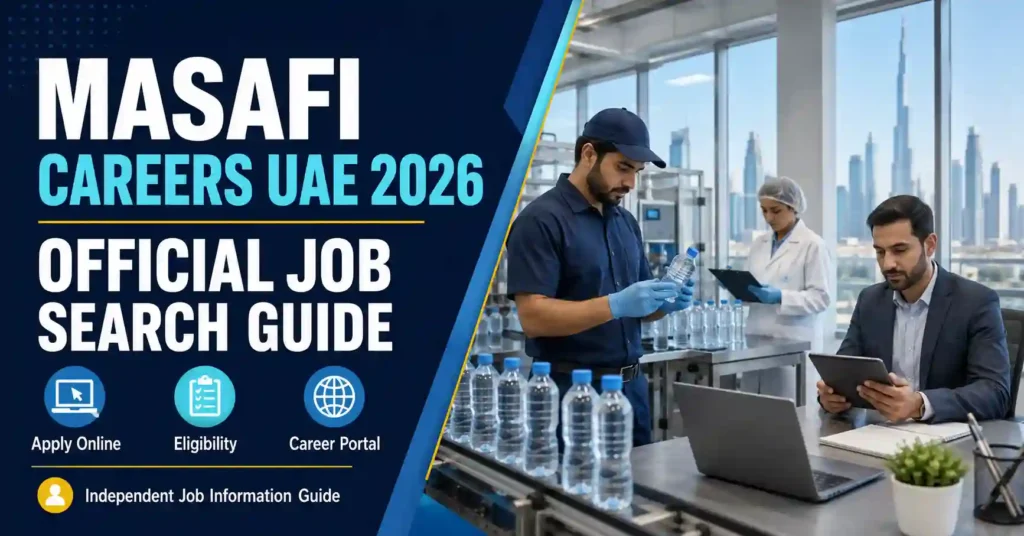 Masafi Careers UAE 2026: Official Job Search Guide