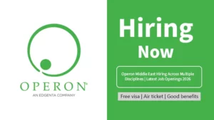Operon Middle East Hiring Across Multiple Disciplines | Latest Job Openings 2026