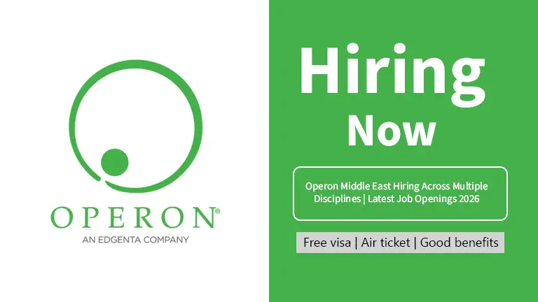 Operon Middle East Hiring Across Multiple Disciplines | Latest Job Openings 2026