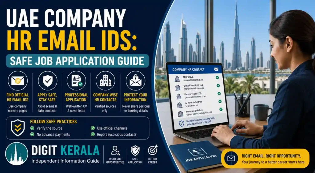 UAE Company HR Email IDs: Safe Job Application Guide