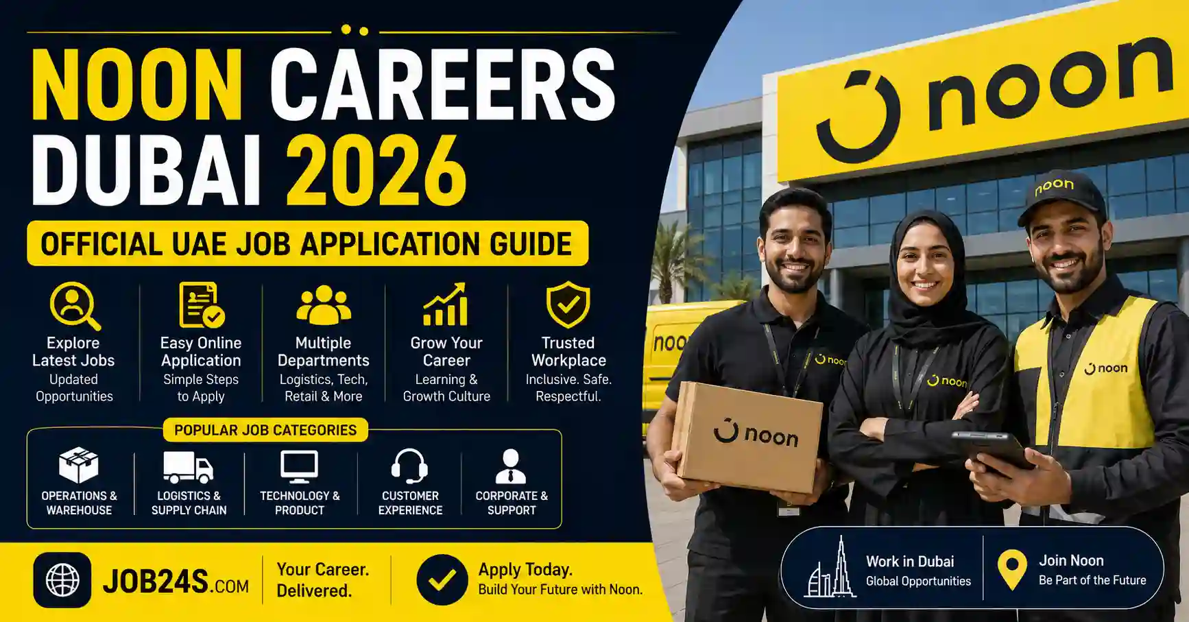 Noon Careers Dubai 2026: Official UAE Application Guide