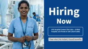 UAE Hospital Careers Site Links – 20 Best Hospital Job Portals in UAE (2026 Guide)