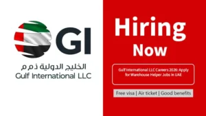 Gulf International LLC Careers 2026: Apply for Warehouse Helper Jobs in UAE