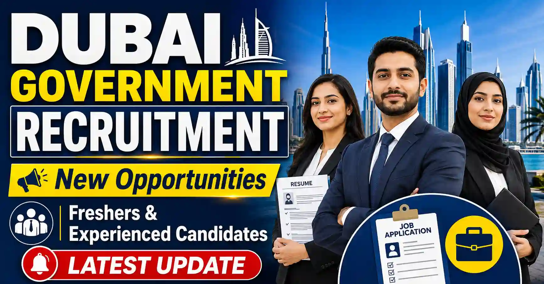 Dubai Careers Announces New Government Job Vacancies – Apply Online Today