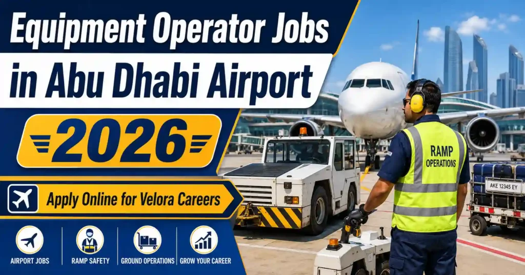 Equipment Operator Jobs in Abu Dhabi Airport 2026 – Apply Online for Velora Careers